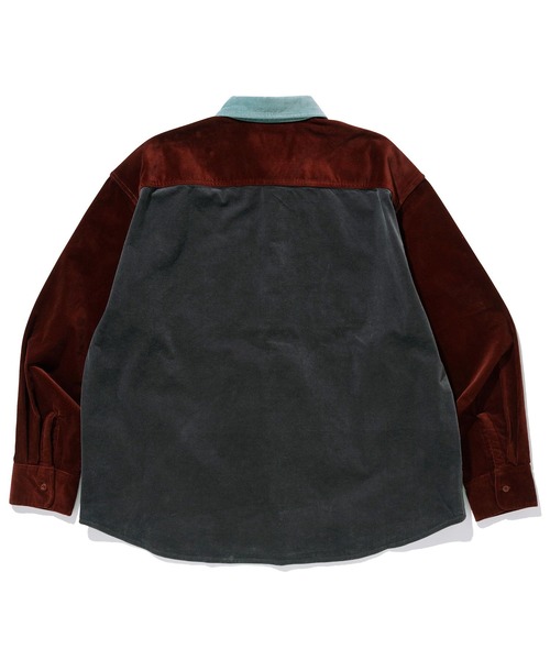 XLARGE（エクストララージ）の「MULTI CORDUROY SHIRT（シャツ/ブラウス・メンズ・ライトブルー/グレー・S/M/L/XL）」の11枚目の写真