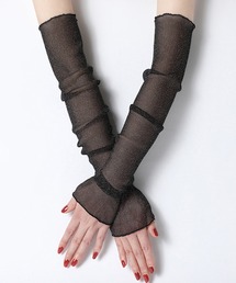 DAY CLOSET | ラメ感シースルーmメロウフリルアームカバー(アームカバー)