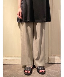BEARDSLEY | 麻調合繊なごみパンツ(その他パンツ)