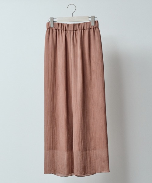 Amourire（アムリール）の「シアープリーツパンツ（その他パンツ・レディース・カーキ/ピンク/ブルーグレー/キャメル・M）」の17枚目の写真