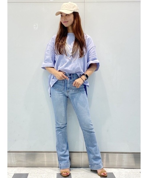 ギャップ　GAP ヴィンテージスタイル　ハイウエスト　フレアジーンズ　24 GAP（ギャップ）の「ヴィンテージスタイル ハイウエスト フレア