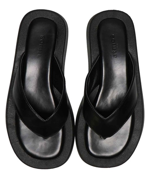 atmos pink（アトモスピンク）の「atmos pink トングサンダル（サンダル・レディース・ホワイト/アニマル/ブラック・M/S/L）」の13枚目の写真