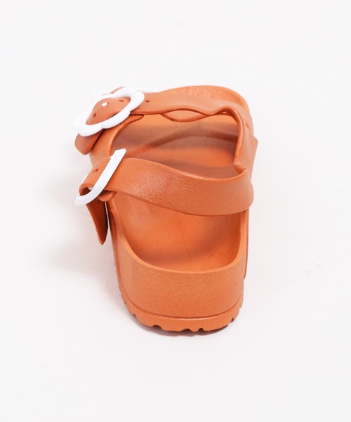 WC(ダブル シー)の「フラワーベルトサンダル(サンダル・レディース・ブラック/オレンジ/アイボリー・SMALL/MEDIUM)」の10枚目の写真