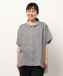 Samansa Mos2 | ギンガムチェックブラウス(シャツ/ブラウス)