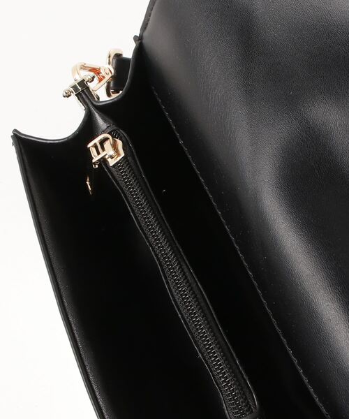 WC（ダブル シー）の「フラワー刺繍スクエアBAG（ショルダーバッグ・レディース・ホワイト/ブラック・FREE）」の7枚目の写真