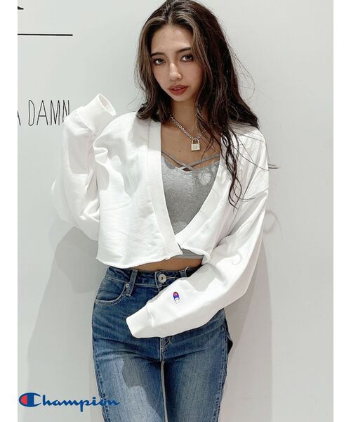 GYDA（ジェイダ）の「バインダービスチェ（キャミソール・レディース・ブラック/オフホワイト/グレー・FREE）」の20枚目の写真