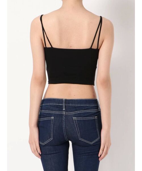 GYDA（ジェイダ）の「バインダービスチェ（キャミソール・レディース・ブラック/オフホワイト/グレー・FREE）」の10枚目の写真
