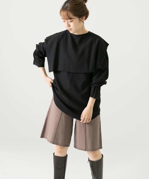 LAATO（ラート）の「CANDY BLOUSE（シャツ/ブラウス・レディース・オフホワイト/ブラック系その他・FREE）」の2枚目の写真