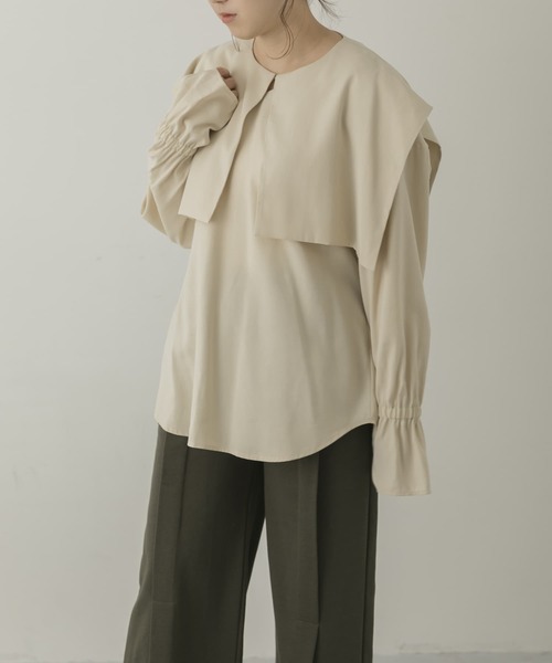 LAATO（ラート）の「CANDY BLOUSE（シャツ/ブラウス・レディース・オフホワイト/ブラック系その他・FREE）」の21枚目の写真