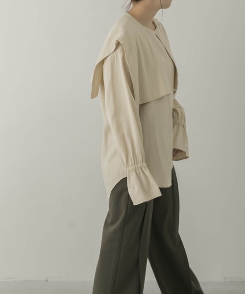 LAATO（ラート）の「CANDY BLOUSE（シャツ/ブラウス・レディース・オフホワイト/ブラック系その他・FREE）」の22枚目の写真