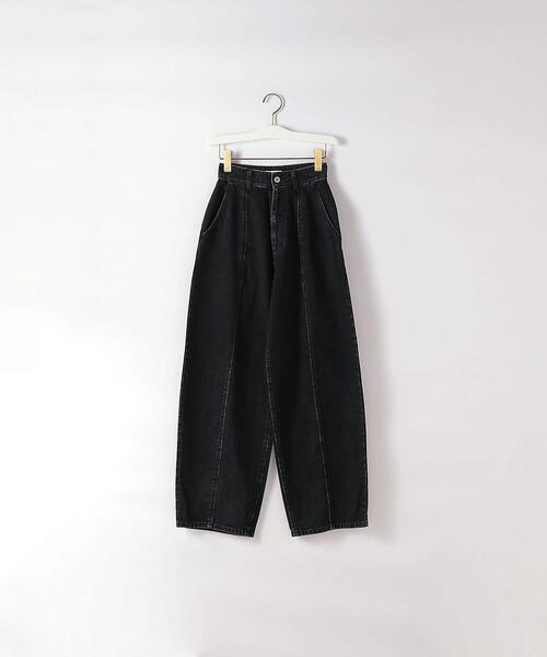 Steven Alan（スティーブンアラン）の「＜Steven Alan＞12OZ DENIM WIDE TAPERED PANTS/デニムパンツ（デニムパンツ・レディース・ブラック/ネイビー・MEDIUM/SMALL/LARGE）」の21枚目の写真