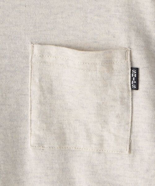 SHIPS(シップス)の「SHIPS KIDS:シャツ コンビ カットソー(100~130cm)(Tシャツ/カットソー・キッズ・グレー/キャメル・110/130/120/100)」の12枚目の写真