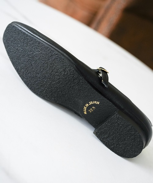 chocolates(チョコラテス)の「メリージェーン ストレッチ スクエアパンプス【日本製】(パンプス・レディース・ブラック/アイボリー/ベージュ/ブラック系その他・22cm/22.5cm/23cm/23.5cm/24cm/24.5cm/25cm)」の15枚目の写真