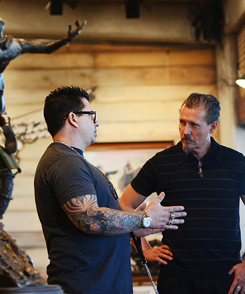 BILL WALL LEATHER（ビルウォールレザー）の「B.W.L×JEFF DECKER