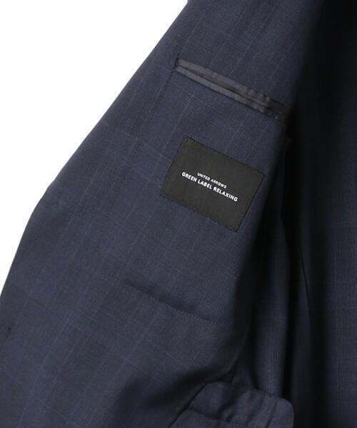 green label relaxing(グリーンレーベルリラクシング)の「<green label relaxing>カノニコ グレンチェック2B RG スーツジャケット(スーツジャケット・メンズ・グレー/ネイビー・46/42/50/52/44/48)」の15枚目の写真