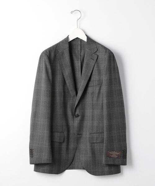 green label relaxing(グリーンレーベルリラクシング)の「<green label relaxing>カノニコ グレンチェック2B RG スーツジャケット(スーツジャケット・メンズ・グレー/ネイビー・46/42/50/52/44/48)」の17枚目の写真