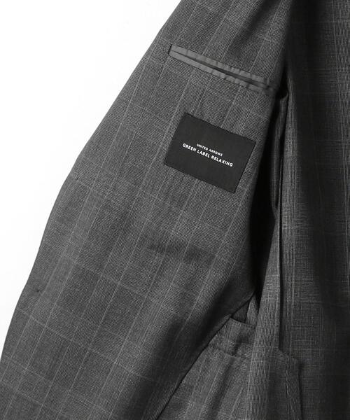 green label relaxing(グリーンレーベルリラクシング)の「<green label relaxing>カノニコ グレンチェック2B RG スーツジャケット(スーツジャケット・メンズ・グレー/ネイビー・46/42/50/52/44/48)」の18枚目の写真
