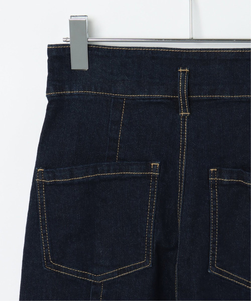 VENCEEXCHANGE(ヴァンスエクスチェンジ)の「デニムフレアパンツ(デニムパンツ・レディース・ネイビー/ブルー/ブラック・L/S/M)」の12枚目の写真