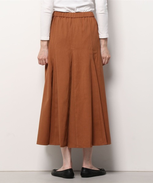 SHARE PARK(シェアパーク)の「【洗える】フェイクスエードフレアスカート(スカート・レディース・ダークブラウン系・1/0)」の11枚目の写真