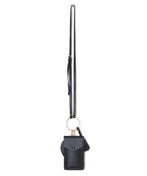 w closet（ダブルクローゼット）の「マルチミニショルダー（ショルダーバッグ・レディース・ブラック/ベージュ/ライム・FREE）」の13枚目の写真