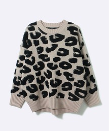 one way | 【oneway Jeans】レオパードニット(ニット/セーター)