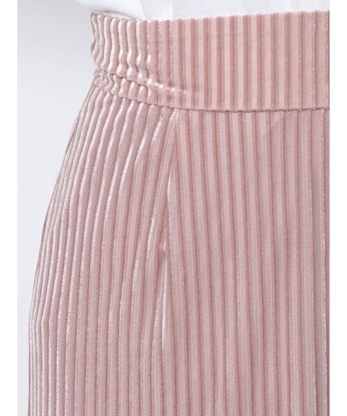 dazzlin（ダズリン）の「ストライプベロア切り替えスカート（スカート・レディース・ピンク/ブルー/モカ・SMALL/MEDIUM）」の21枚目の写真