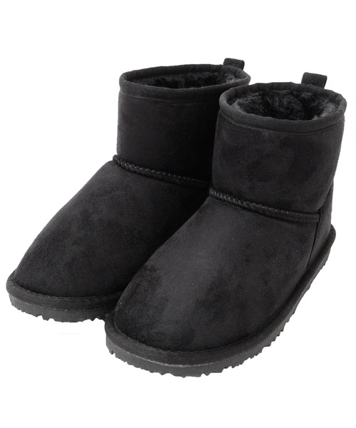 GLAZOS（グラソス）の「ムートンブーツ（ブーツ・キッズ・ブラック/ベージュ/ネイビー/グレー・22cm/23cm/19cm/20cm/21cm）」の2枚目の写真