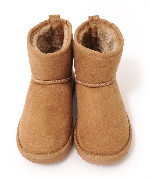 GLAZOS（グラソス）の「ムートンブーツ（ブーツ・キッズ・ブラック/ベージュ/ネイビー/グレー・22cm/23cm/19cm/20cm/21cm）」の8枚目の写真