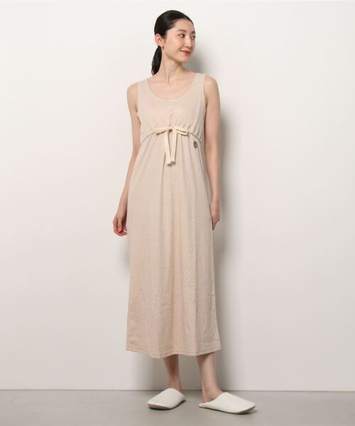 Chut！ INTIMATES（シュットインティメイツ）の「【綿100%】パデッド タンク ドレス (C364)（ルームウェア/パジャマ・レディース・パープル/ライトベージュ・M/L）」の20枚目の写真