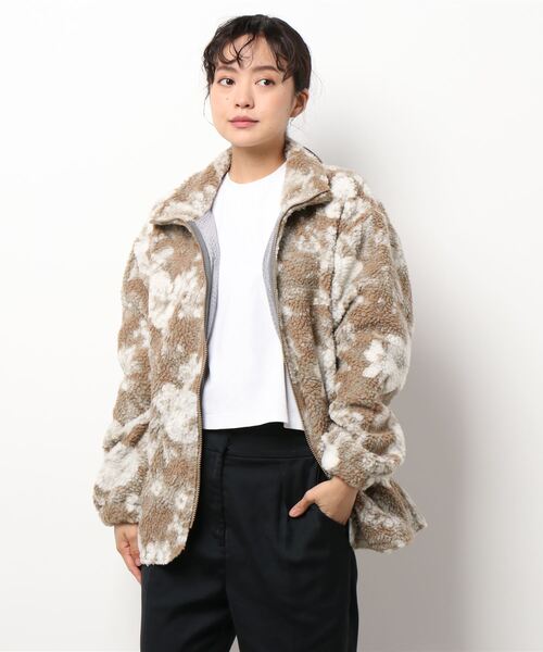H.A.K（ハク）の「フラワーボアジャカードブルゾン（ブルゾン）」 - WEAR