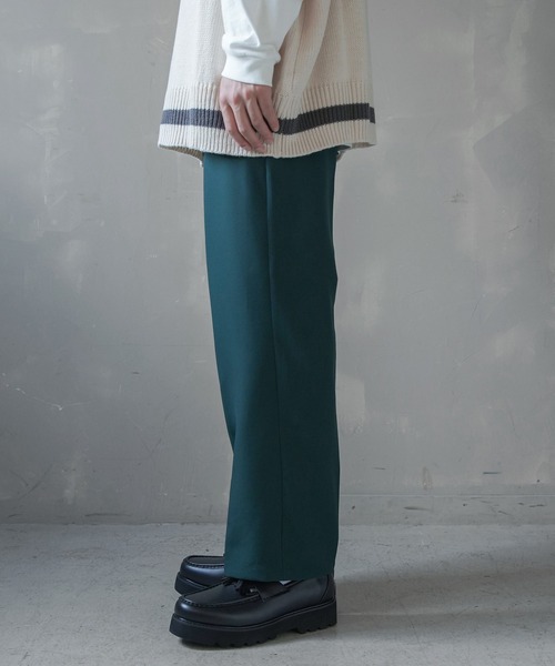 SPINNS（スピンズ）の「フェイクレザー ハイシャークソールタッセルローファー（ローファー・メンズ・ブラック・27cm/26cm）」の9枚目の写真