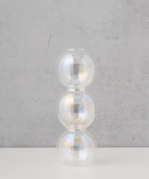 BIRTHDAY BAR（バースデイバー）の「3ぽこぽこ フラワーベース オーロラ 花瓶（フラワーベース・レディース・その他・フリー）」の2枚目の写真