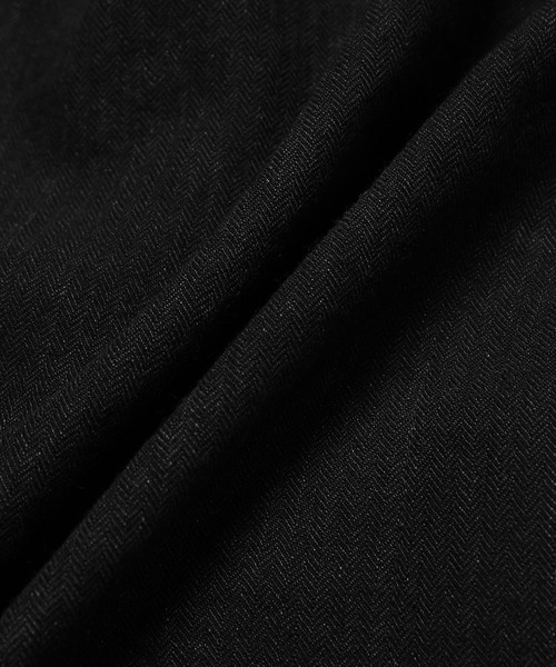 WILD LIFE TAILOR Adam et Rope'（ワイルドテーラーアダムエロペ　）の「【WILD LIFE TAILOR】Lyria ドロップショルダーコート（ステンカラーコート・メンズ・チャコールグレー/ブラック系その他・M/L）」の8枚目の写真