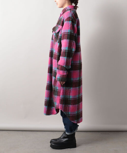 Johnson Woolen Mills(ジョンソンウーレンミルズ)の「【JOHNSON WOOLEN MILLS/ジョンソンウーレンミルズ】 フリースコート #J2002BC(ブルゾン・レディース・ネイビー系1/イエロー系その他/ピンク系その他・38)」の18枚目の写真
