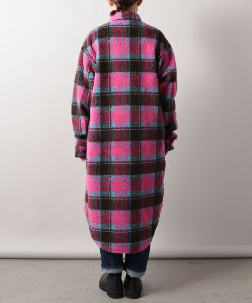 Johnson Woolen Mills(ジョンソンウーレンミルズ)の「【JOHNSON WOOLEN MILLS/ジョンソンウーレンミルズ】 フリースコート #J2002BC(ブルゾン・レディース・ネイビー系1/イエロー系その他/ピンク系その他・38)」の19枚目の写真