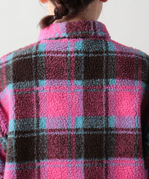 Johnson Woolen Mills(ジョンソンウーレンミルズ)の「【JOHNSON WOOLEN MILLS/ジョンソンウーレンミルズ】 フリースコート #J2002BC(ブルゾン・レディース・ネイビー系1/イエロー系その他/ピンク系その他・38)」の20枚目の写真