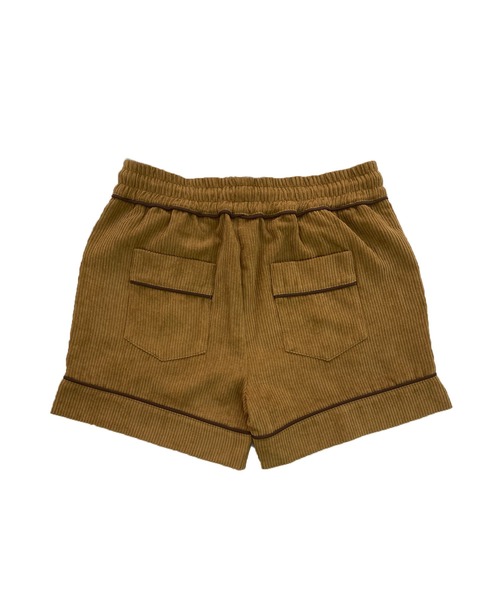 Avvenente（アベネンテ）の「【Avvenente】コーデュロイパイピングミニパンツ（その他パンツ・レディース・ブルー/ライトブラウン・FREE）」の9枚目の写真