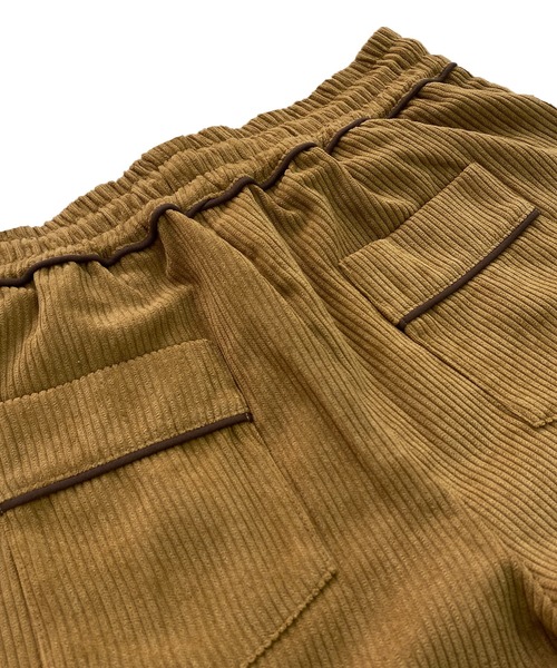 Avvenente（アベネンテ）の「【Avvenente】コーデュロイパイピングミニパンツ（その他パンツ・レディース・ブルー/ライトブラウン・FREE）」の10枚目の写真