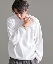 『CavariA/キャバリア』ミラノリブモックネック長袖ニット