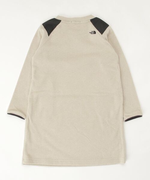 THE NORTH FACE（ザノースフェイス）の「ザ ノース フェイス THE NORTH FACE G Micro Fleece Onepiece(ガールズマイクロフリースワンピース)（ワンピース・キッズ・ブラック/オフホワイト・150cm/140cm/130cm/110cm）」の3枚目の写真