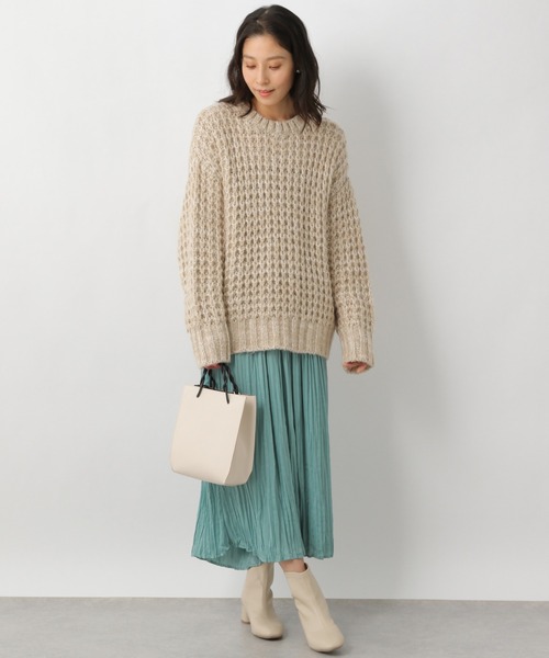 LEPSIM（レプシィム）の「プリーツギャザーパンツ　228704（その他パンツ・レディース・ミント/チャコールグレー/ラベンダー/ライトグレー・FREE/TALL）」の10枚目の写真