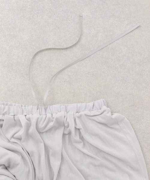 LEPSIM（レプシィム）の「プリーツギャザーパンツ　228704（その他パンツ・レディース・ミント/チャコールグレー/ラベンダー/ライトグレー・FREE/TALL）」の14枚目の写真