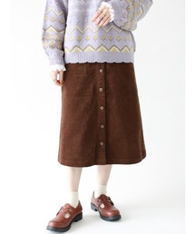 ehka sopo | コーデュロイベイカースカート(スカート)