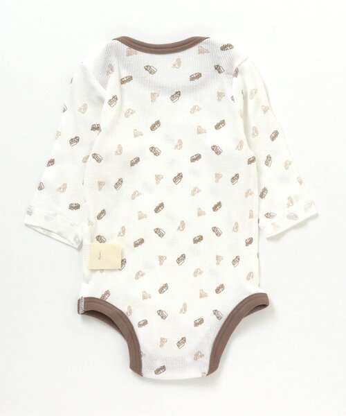 apres les cours(アプレレクール)の「■BABY リブ長袖インナー(肌着・キッズ・ベージュ/アイボリー/ライトグレー/オフホワイト・70/80)」の7枚目の写真