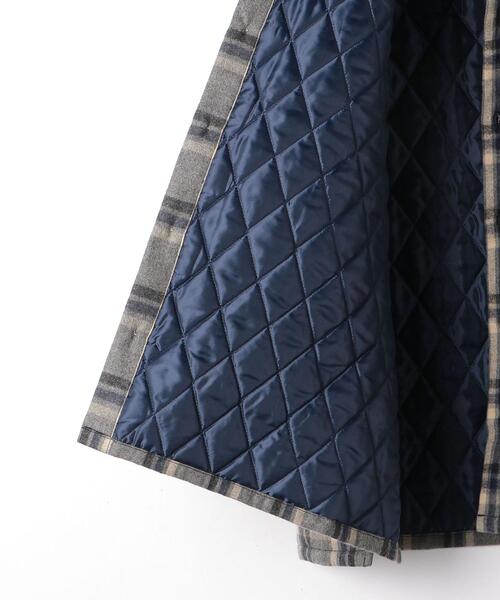 wonderland（ワンダーランド）の「＜wonderland＞ CHECK QUILT SHIRTS/シャツ（シャツ/ブラウス・メンズ・ベージュ/グレー・0/1）」の10枚目の写真