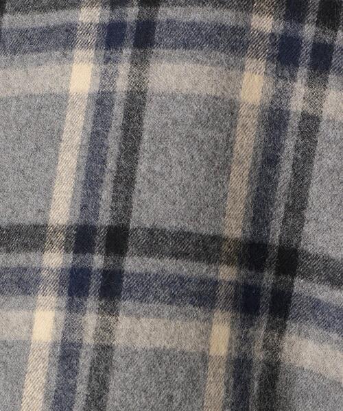 wonderland（ワンダーランド）の「＜wonderland＞ CHECK QUILT SHIRTS/シャツ（シャツ/ブラウス・メンズ・ベージュ/グレー・0/1）」の14枚目の写真