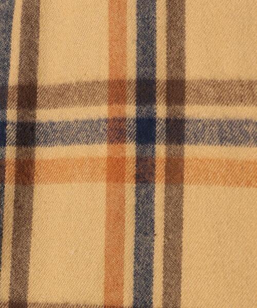 wonderland（ワンダーランド）の「＜wonderland＞ CHECK QUILT SHIRTS/シャツ（シャツ/ブラウス・メンズ・ベージュ/グレー・0/1）」の16枚目の写真