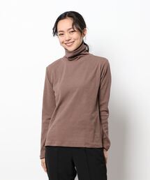 Te chichi | リブタートルネックトップス(Tシャツ/カットソー)