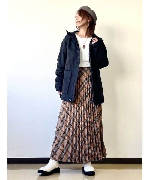 GAP（ギャップ）の「プリーツマキシスカート（スカート・レディース・ブラウン/チャコールグレー・0/2/4/6/8/10/00/000）」の13枚目の写真