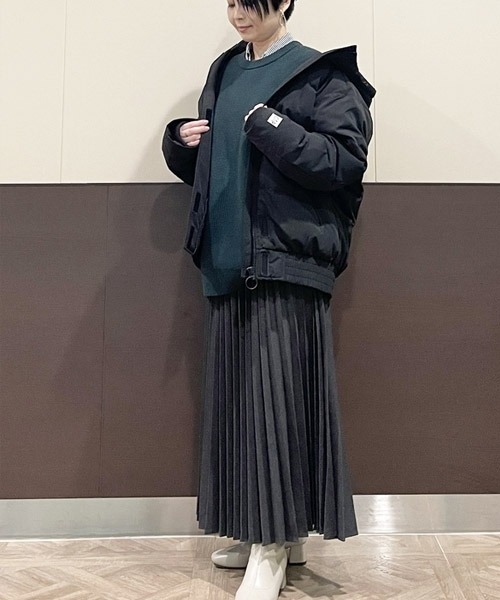 GAP（ギャップ）の「プリーツマキシスカート（スカート・レディース・ブラウン/チャコールグレー・0/2/4/6/8/10/00/000）」の18枚目の写真